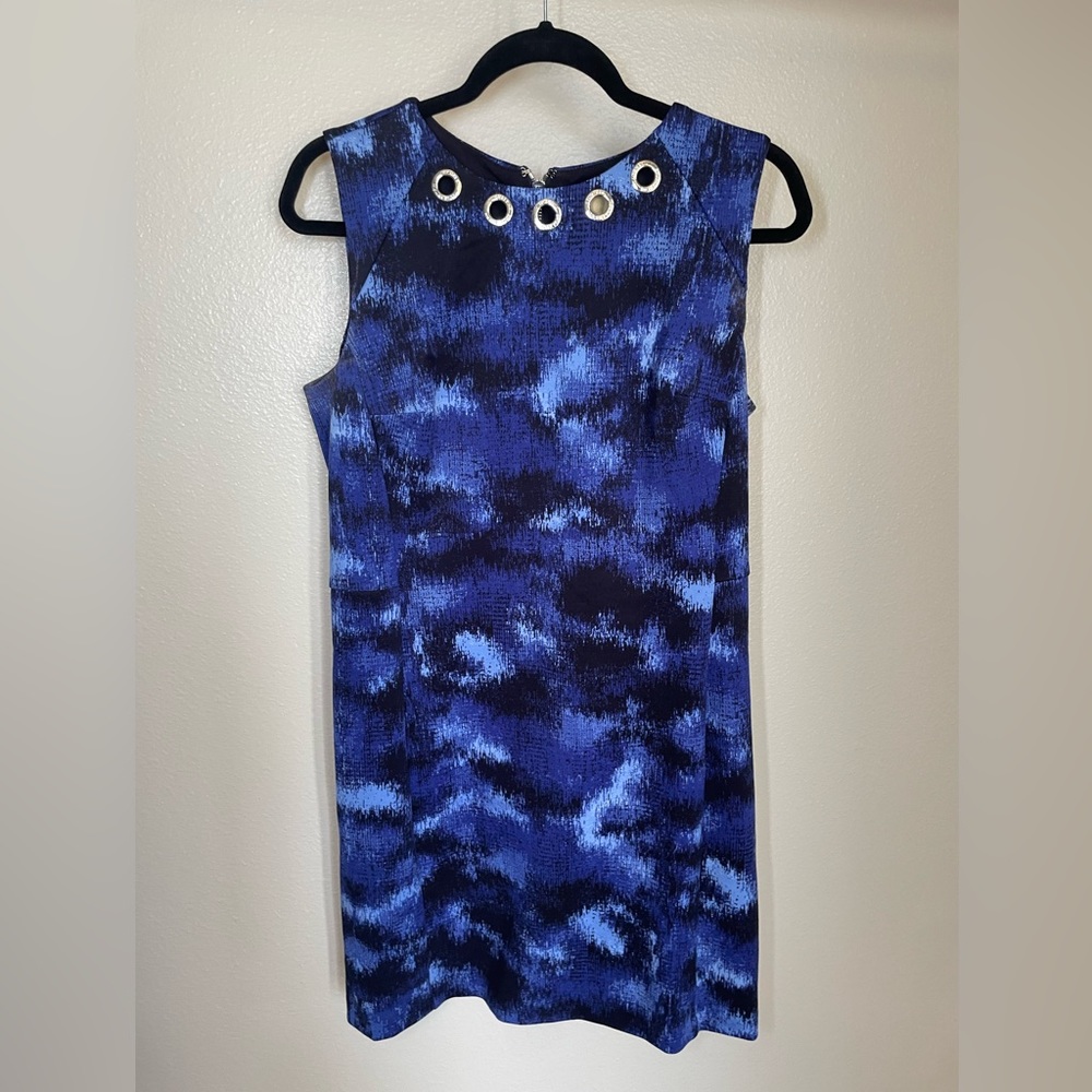 Michael Kors Blue and Black Dress